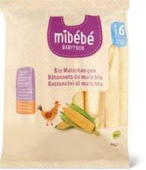 Mibebe Bio Babefood Maisstangen