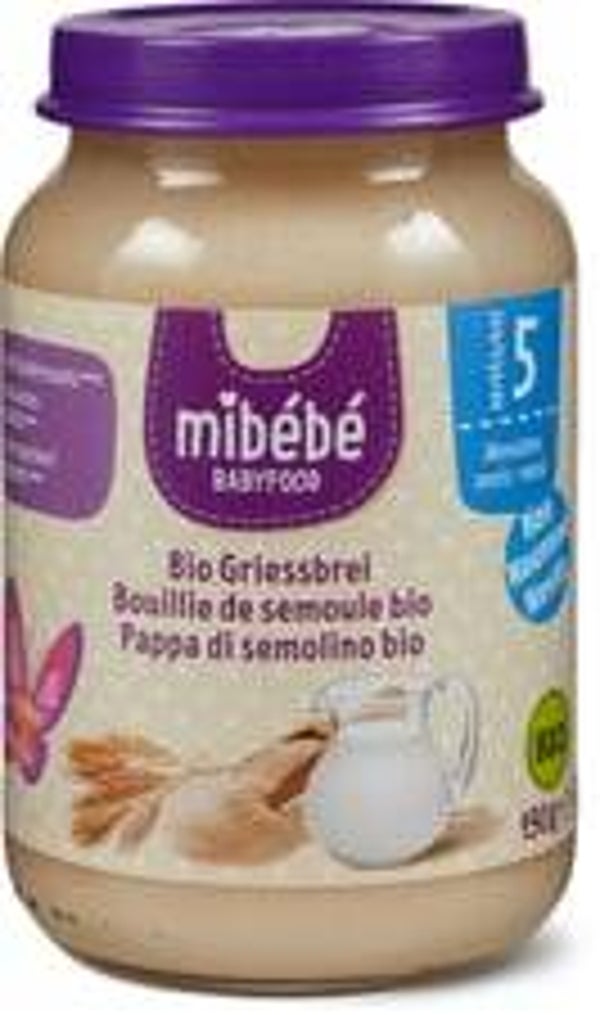 Mibebe Bio Babyfood Griessbrei