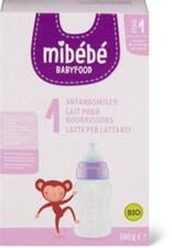Bibebe Bio Babyfood 1 Anfangsmilch von Geburt