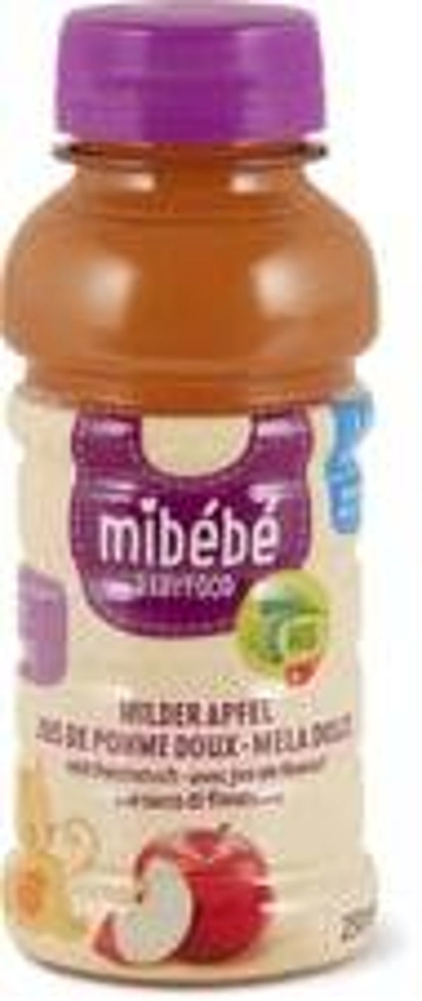 Mibebe Bio Babyfood Milder Apfelsaft