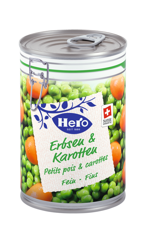 Hero Erbsen+Karotten