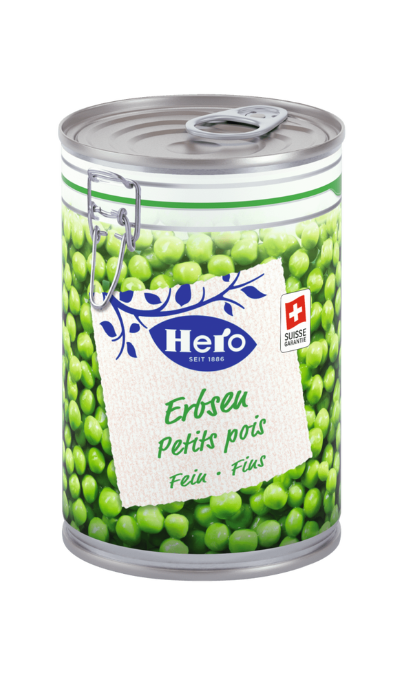 Hero Erbsen fein