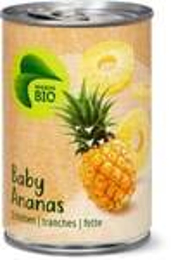 Bio Baby Ananas scheiben
