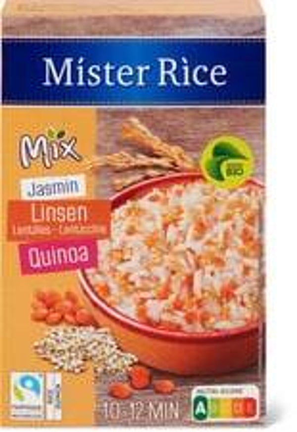Mister Rico Bio Riso con lenticchie e quinoa