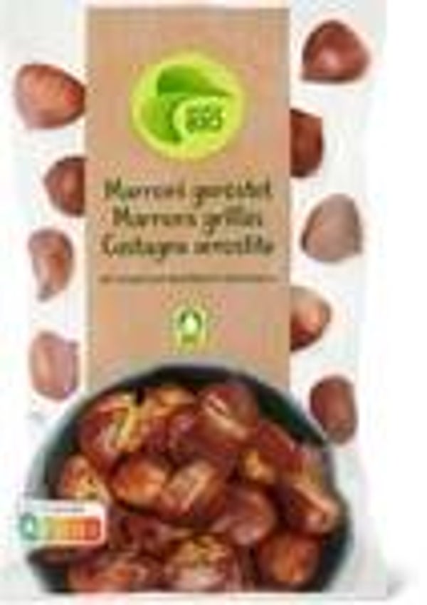 Bio Marroni geröstet Mit Schale