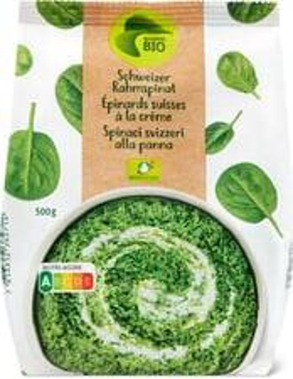 Bio Schweizer Rahmspinat