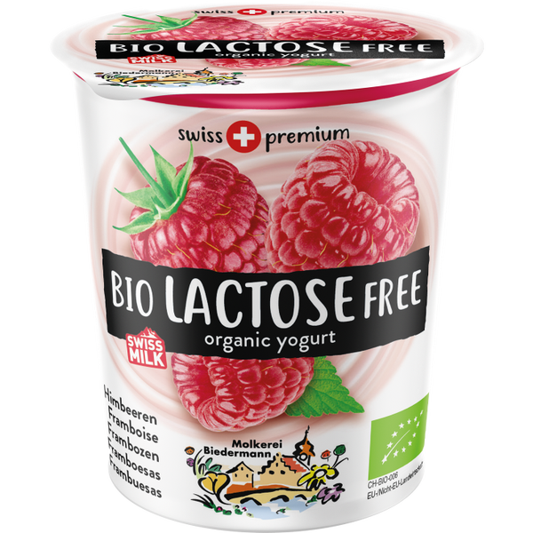 Bio lactosefrei Joghurt Himbeer 200g