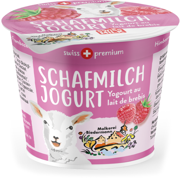 Biederman Bio Schaffmilchjoghurt Himbeer 170g
