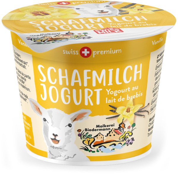 Biederman Bio Schafmilchjoghurt Vanille 120g