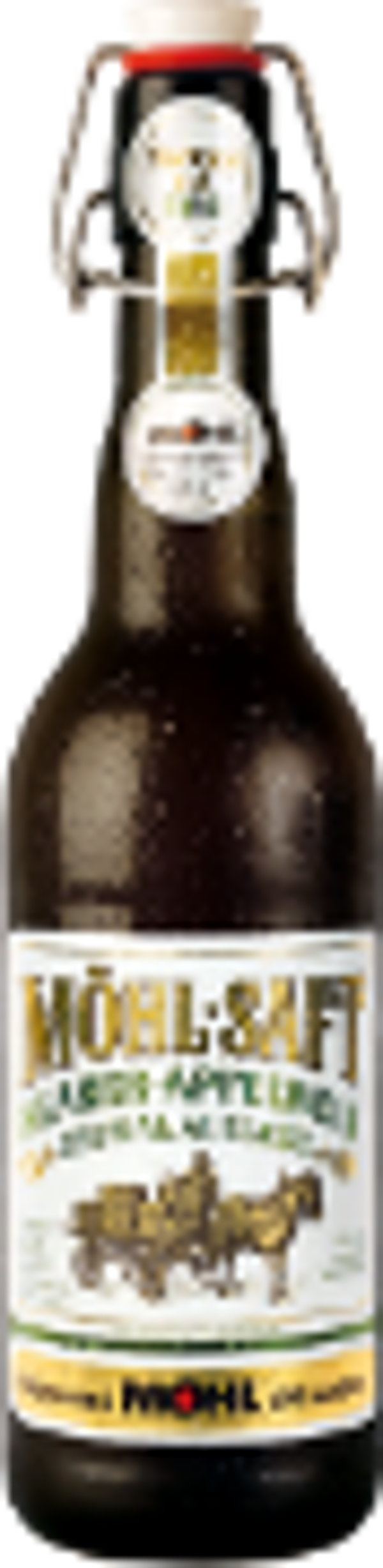 Möhl Saft karer Apfelwein Bügel