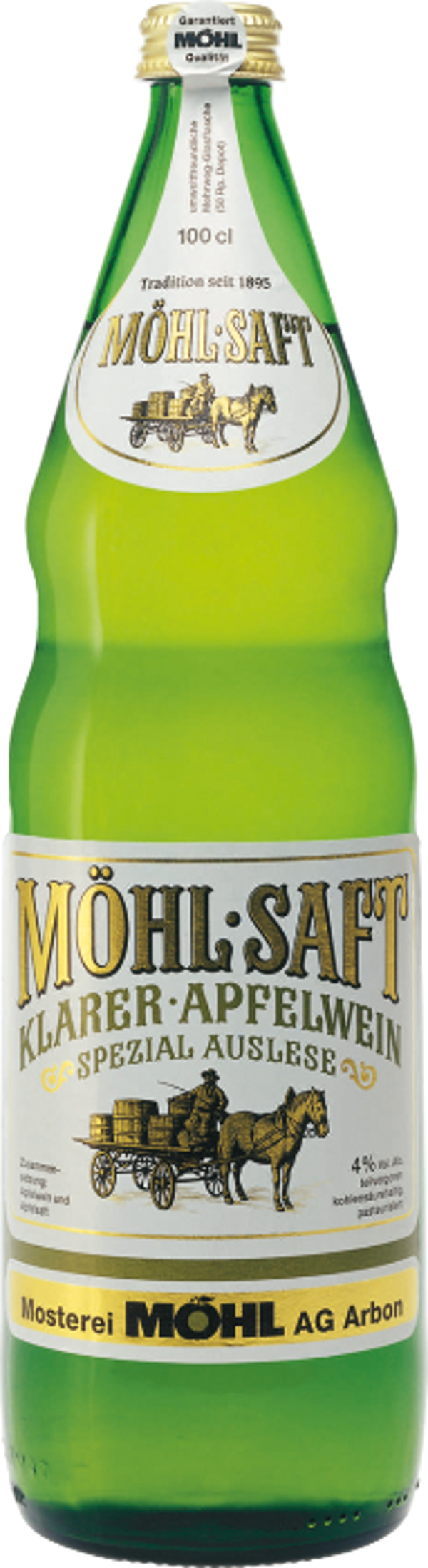 Möhl Saft klarer Apfelwein
