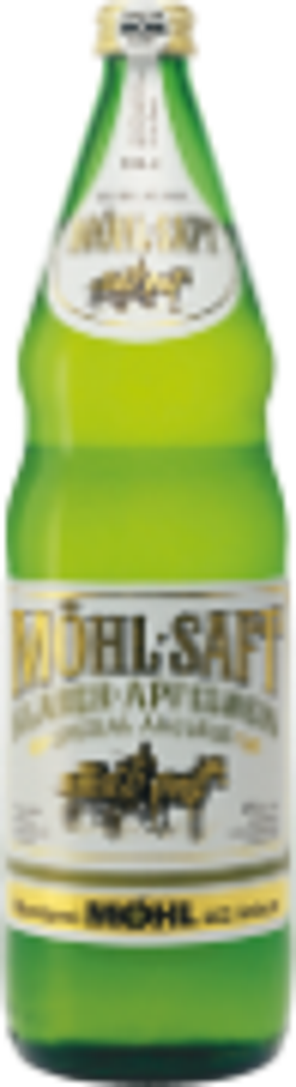 Möhl Saft klarer Apfelwein 4% MW Harass