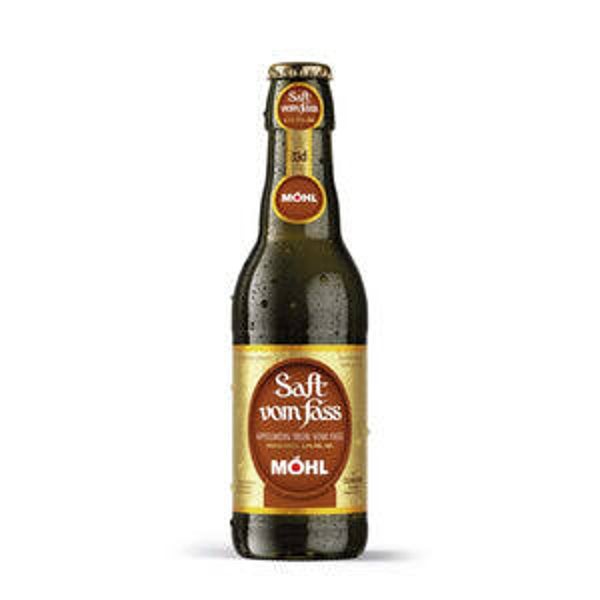 Möhl Saft v.Fass Apfelw.trüeb 8x33cl Einweg