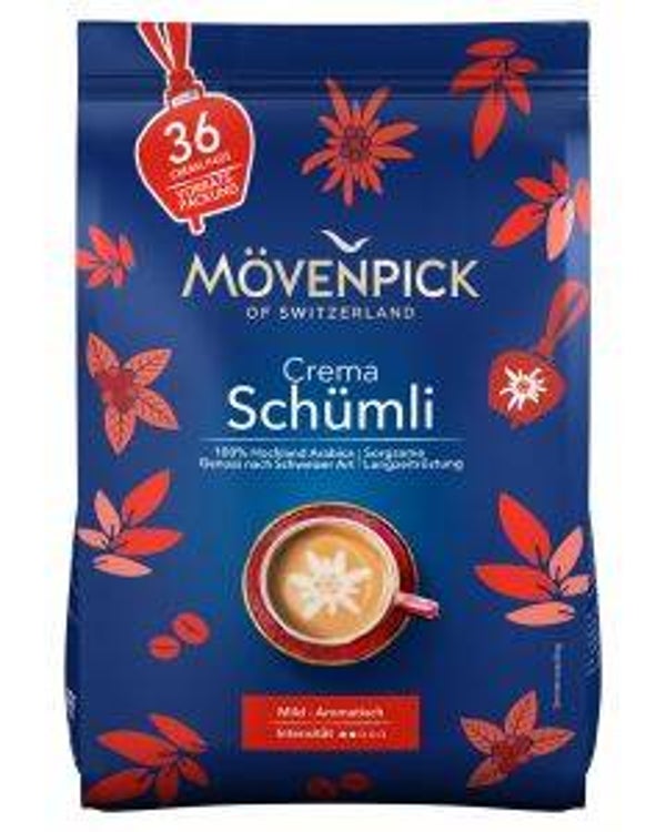Mövenpick Kaffepads Schümli