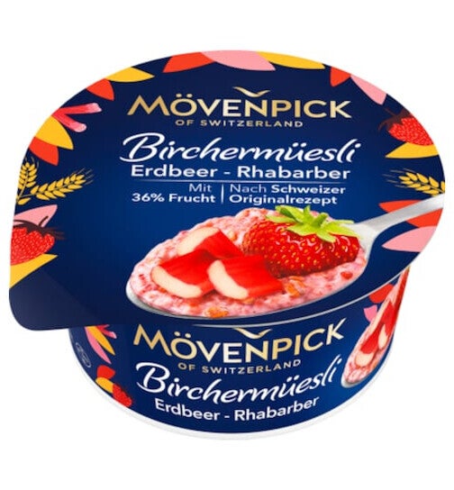 Birchermüsli Erdbeer-Rhabarbe 150g