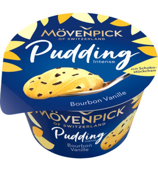 Feinster Pudding Bourbon Vanille mit Schokostückchen 150g