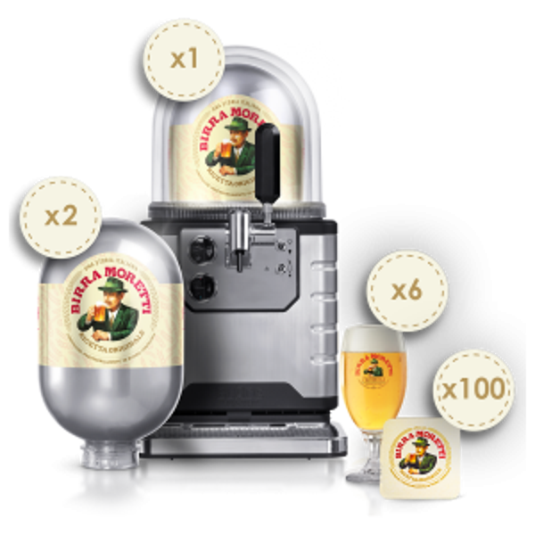 Blade 8L Birra Moretti Starter-Paket