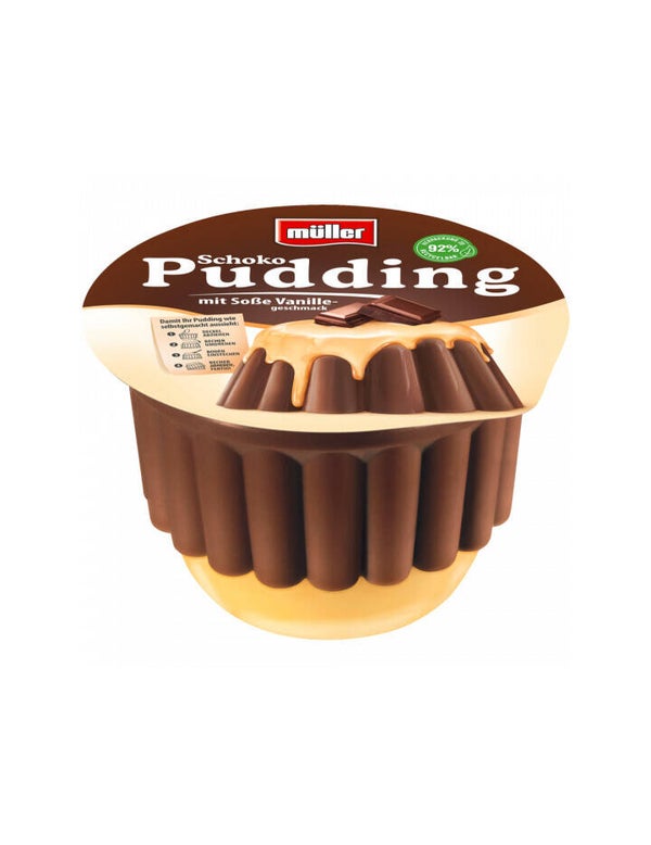 MüllerPudding Schoko + Vanille