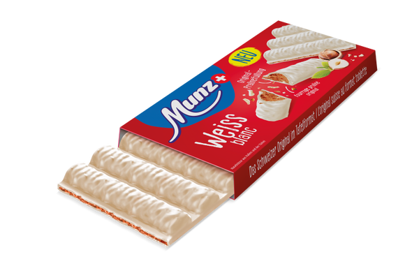 Mund Tafelschokolade Branche weiss