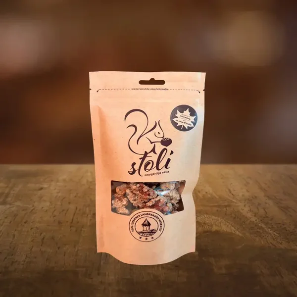 Einzigartig veredelte Baumnüsse mit Ahornsirup 125g