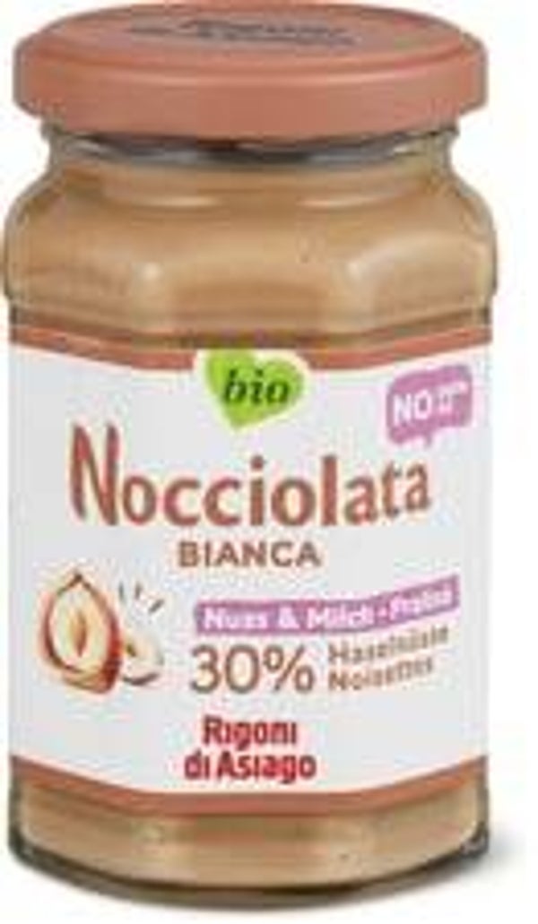 Bio Noccolata weiss Brotaufstrich