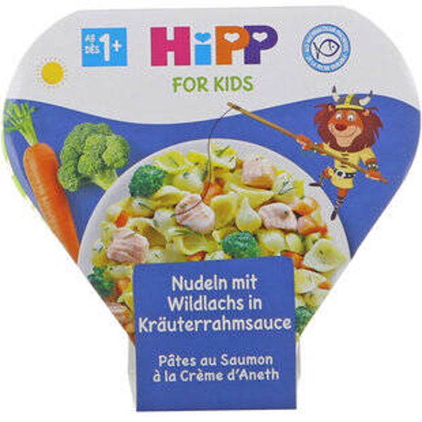 Hipp Kinder Menu Wildlachs+Kräuterrahmsauce