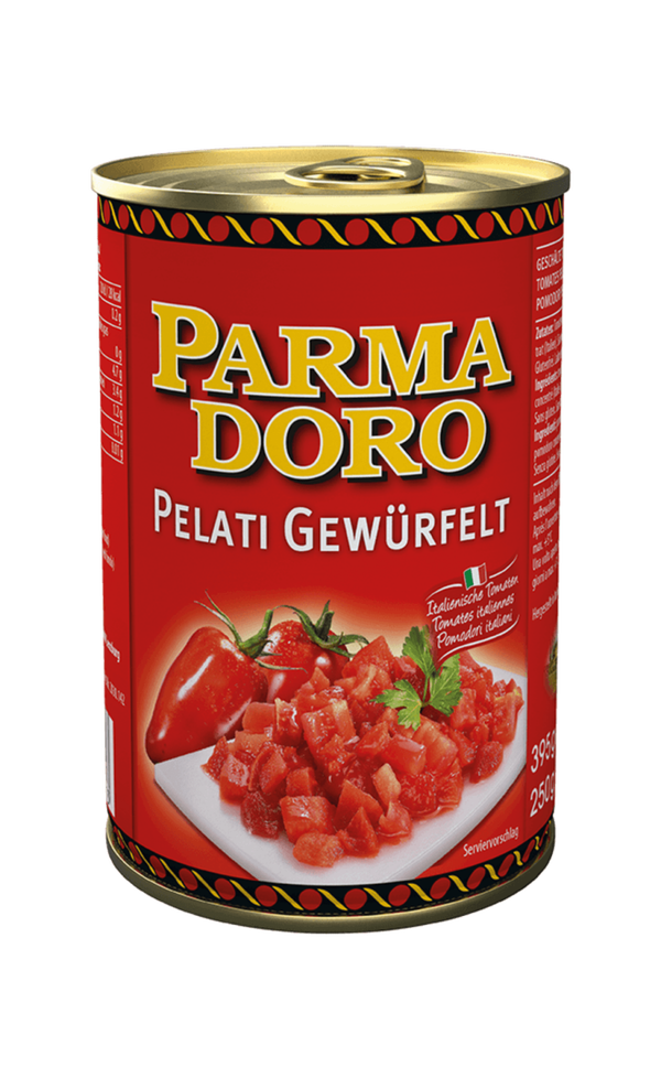 Parmadoro Pelati gewürfelt