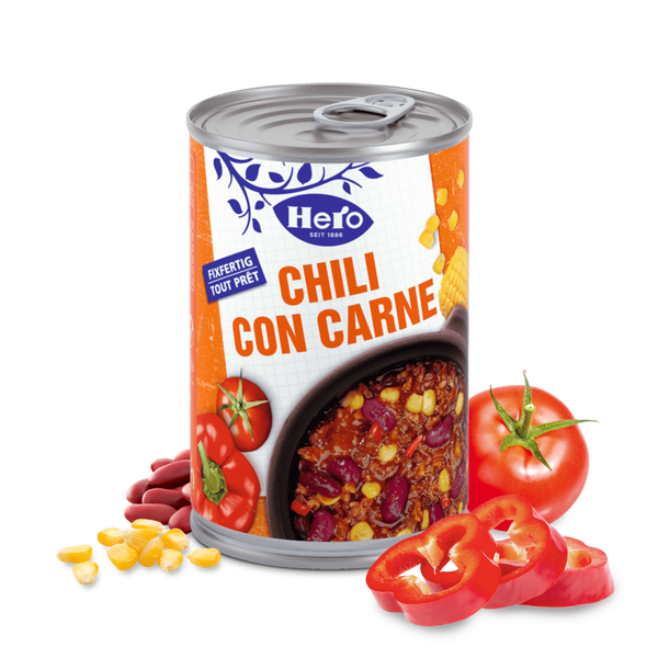 Hero Chili con Carne fixfertig 430g