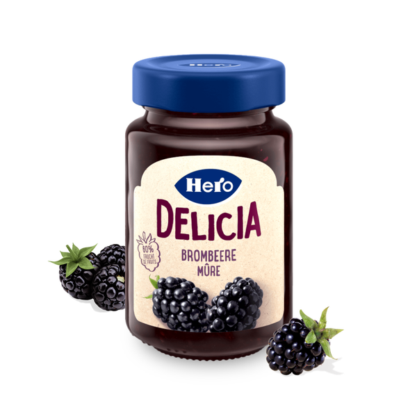 Hero Konfitüre Delica Original Brombeer