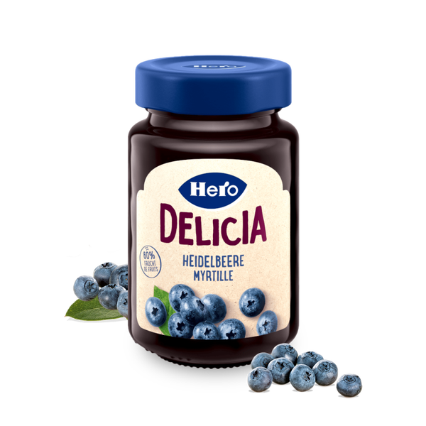 Hero Konfitüre Delicia Original Heidelbeer