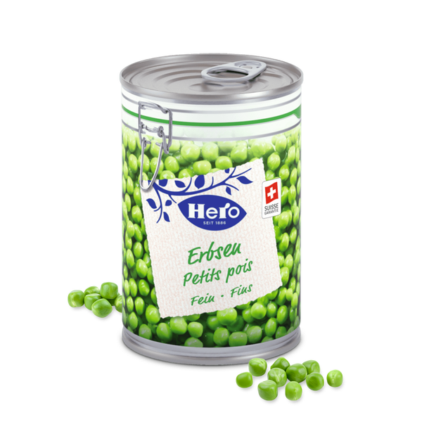 Erbsen fein