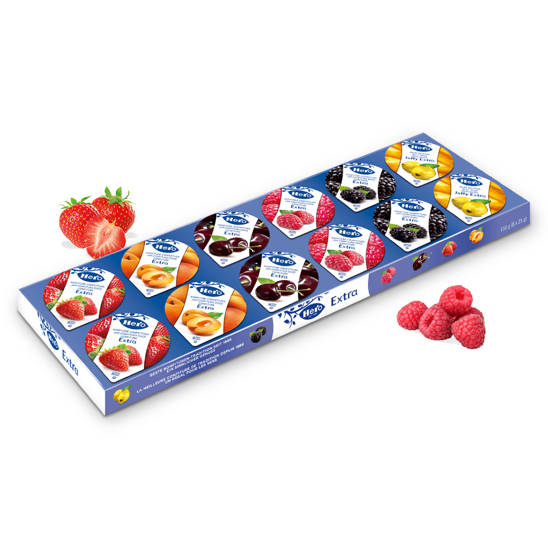 Hero Konfitüre Sortiment F 12.25g