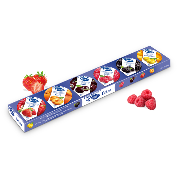 Hero Konfitüre Portionen assortiert 6x25g