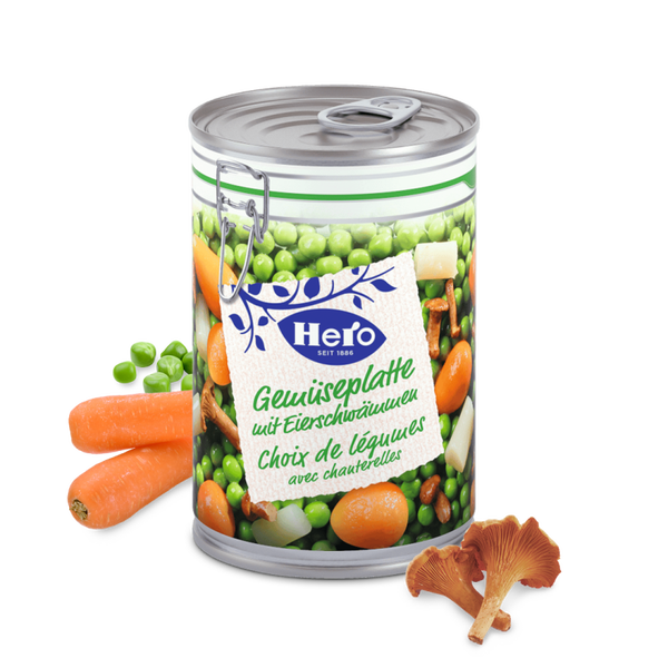 Hero Gemüseplatte mit Eierschwämmen 260g