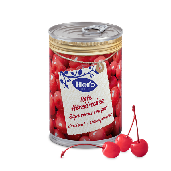Hero Rote Herzkirschen ohne Stein