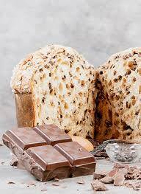 Panettone mit Schokolade