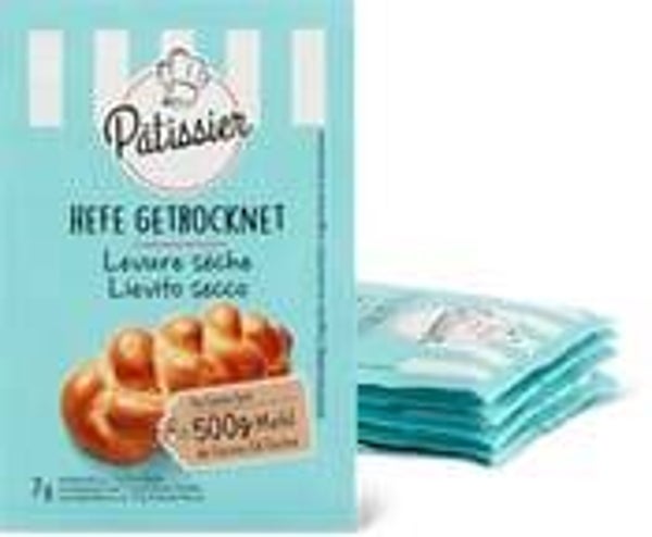 Patissier Hefe getrocknet 12x7g