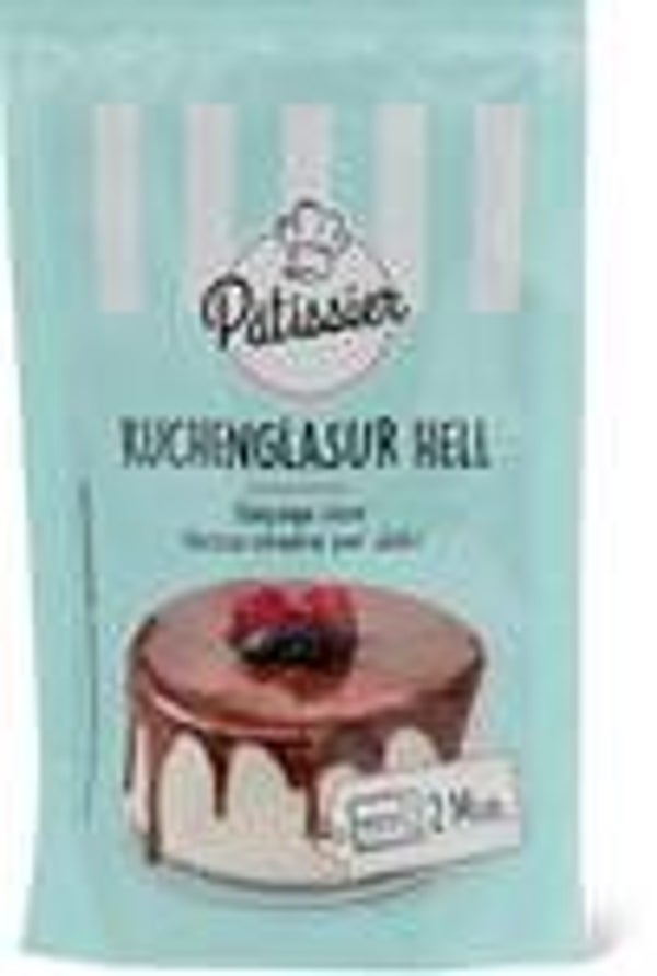 Patissier Kuchenglasur hell 125g