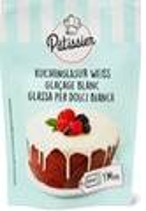 Patissier Kuchenglasur weiss