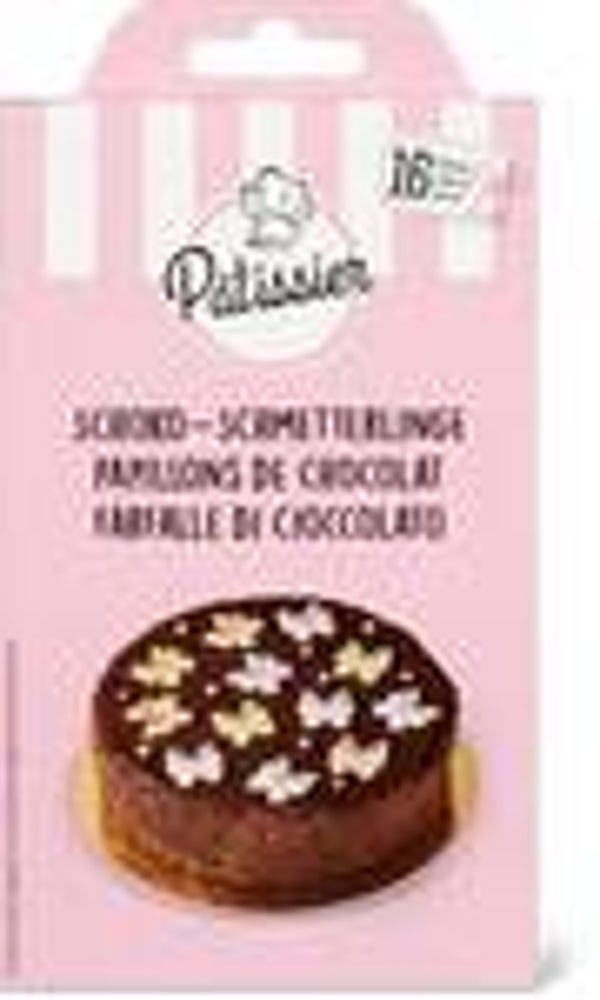 Patissier Schockoladen Schmetterlinge 27g