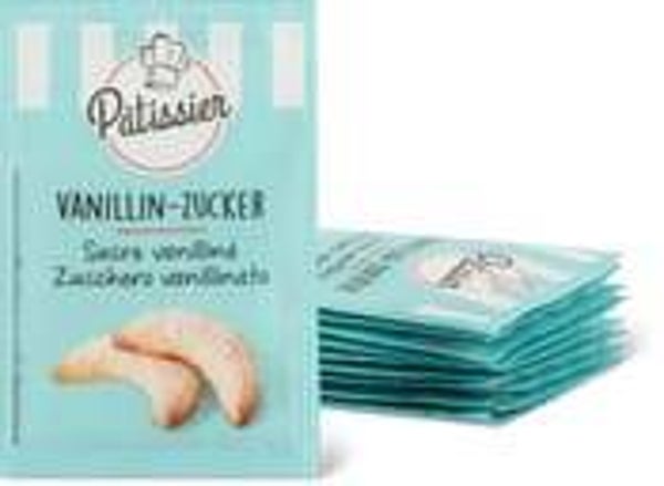 Patissier Vanille Zucker 10x8g