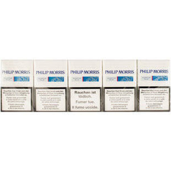 Philip Morris Blue Box