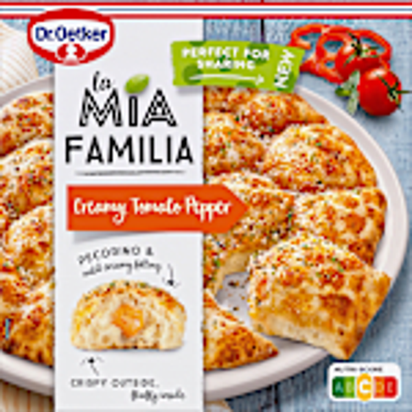 Dr. Oetker La Mia Familen Pizzabrot Creamy Tommaten