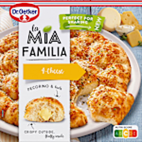 Dr. Oetker La Mia Famille Pizzabrot 4 Käse