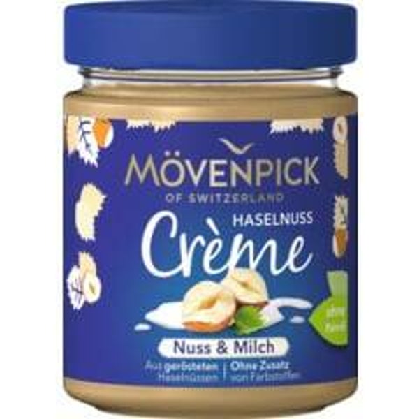 Mövenpick Haselnuss-Creeme Milch