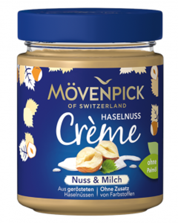 Mövenpick Haselnuss creme Nuss+Milch