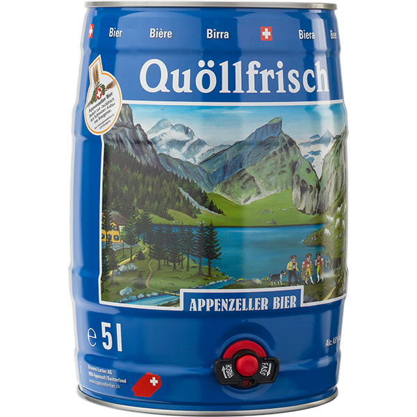 Quöllfrisch hell 5L mit Alkohol