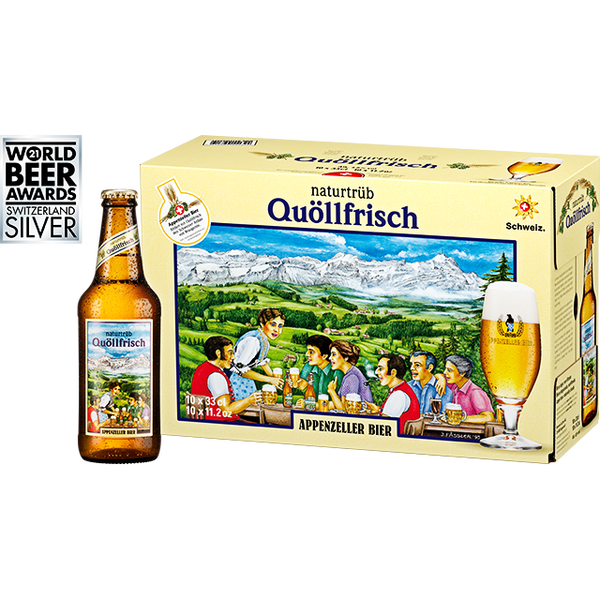 Quöllfrisch Naturtrüb 10x33cl