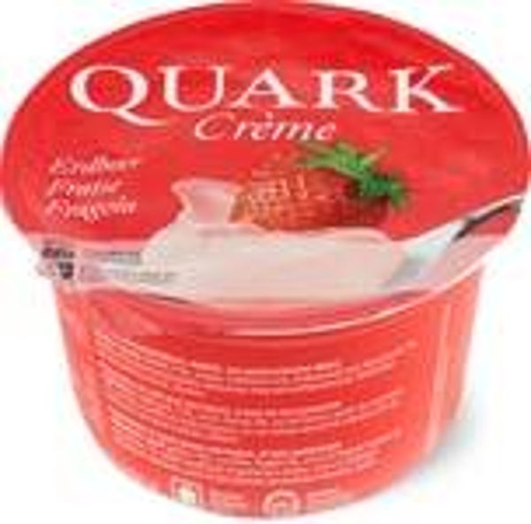 Quark Creme Erdbeere