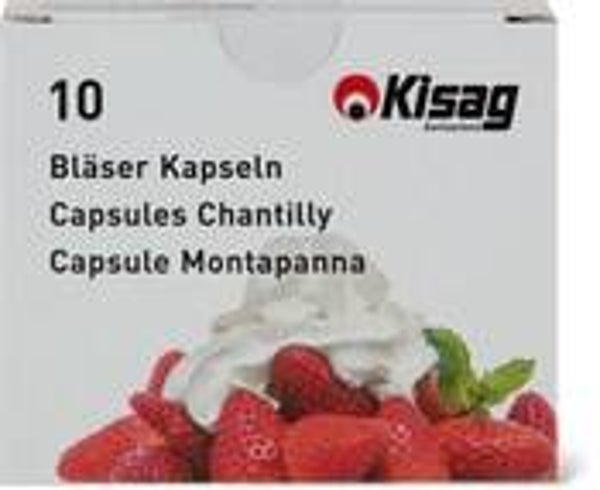 Kisag Rahmbläser-Kapseln